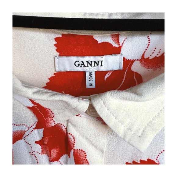 Ganni Floral Shirt - Picture 2 of 3